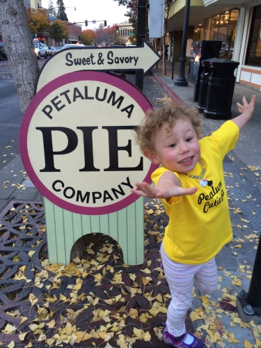 Malia Models Petaluma Cutie Pie T-Shirt. Photo courtesy of Marc Maraschino.